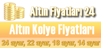 Altın Kolye Fiyatları